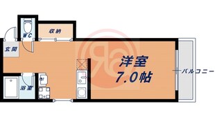 ハイツ織田の物件間取画像